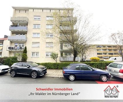 Kapitalanlage! Sehr gut vermietete 3-Zimmer-Wohnung mit Balkon in Nürnberg-Langwasser