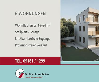 Moderne 3-Zimmer-Wohnung in Laufamholz
