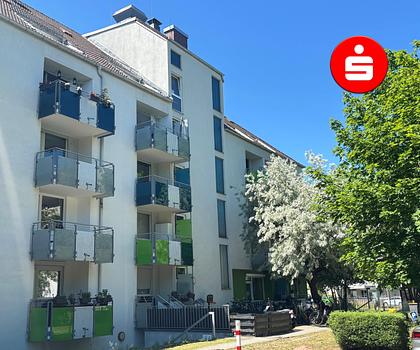 Lichtdurchflutete Wohnung in Nürnberg-Nord mit Balkon und Mieter inklusive - nahe Marienbergpark und Stadtpark!