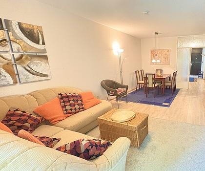 Möblierte 3-Zimmer-Wohnung mit Balkon in Nürnberg inkl. NK Internet