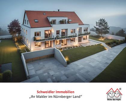 WOW: 2-Zimmer-Neubau-DG-Eigentumswohnung mit Lift und Dachterrasse in Lauf-Heuchling