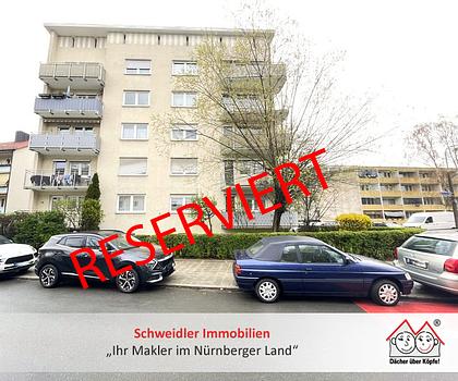 Kapitalanlage! Sehr gut vermietete 3-Zimmer-Wohnung mit Balkon in Nürnberg-Langwasser