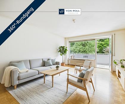 Ruhig wohnen in der Gartenstadt mit Balkon & Garage