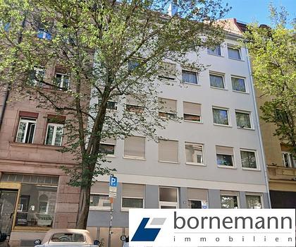 Gostenhof, ruhige Seitenstraße! Freies Apartment mit separater Küche!