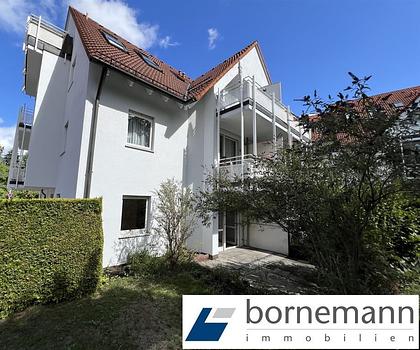 Reichelsdorf! Freie 3-Zi.-ETW mit Südterrasse und unverbautem Blick ins Grüne + TG!