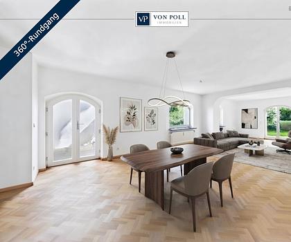 Erlenstegens feine Seite: Altbau-Traum mit edlem Parkett, Sonnenterrasse & eigenem Garten-Reich