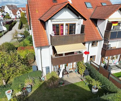 Helle 3-Zimmer-Eigentumswohnung mit Süd-West-Balkon und Garage