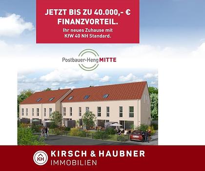 KfW-40-NH-Haus! Sparen durch Eigenleistungen u. zinsgünstiges Darlehen!
Postbauer-Heng