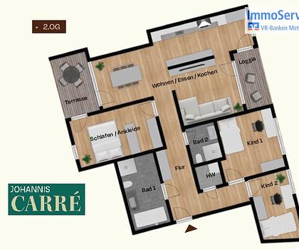 Neubau 4-Zimmer-Egentumswohnung im Herzen Nürnbergs - 19 Neubau-Einheiten