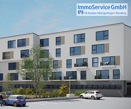 Ansprechende Wohnanlage im Nürnberg Nord: 60 stilvolle Neubau-ETW und 10 Büroeinheiten in Stadtlage!
