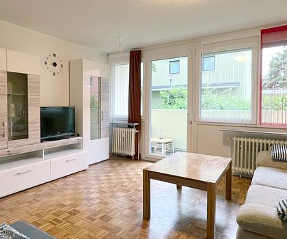 Vermietetes und teilmöbliertes 1-Zimmer-Apartment (Hochparterre) in bevorzugter Wohnlage von Forchheim