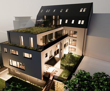 Neubau in St. Johannis - Traumhafte Penthouse-Maisonette-Wohnungen, durchdachtes Stadthaus und 2-4 Zimmer Eigentumswohnung im Herzen Nürnbergs!