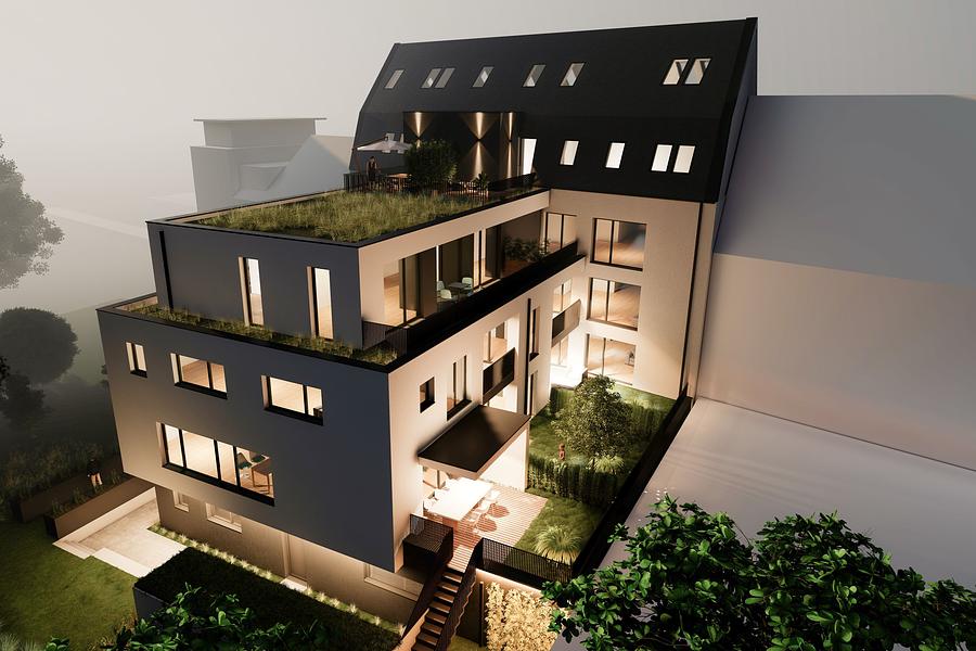 Neubau in St. Johannis - Traumhafte Penthouse-Maisonette-Wohnungen, durchdachtes Stadthaus und 2-4 Zimmer Eigentumswohnung im Herzen Nürnbergs!