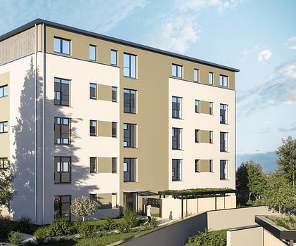 Frischluft pur: 2-Zimmer-Wohnung mit großzügigem Balkon – barrierefrei & modern!