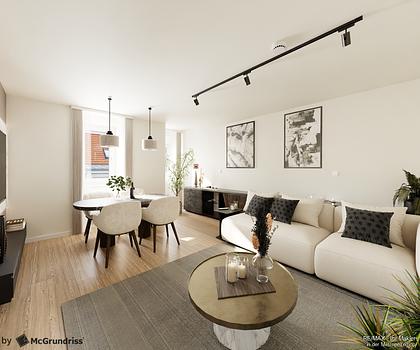 Traumhafter Ausblick von ganz oben - einzigartige Maisonette-Wohnung mit Gartenanteil