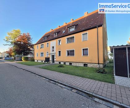 Gut geschnittene 2-Zimmer Eigentumswohnung im Hochparterre in ruhiger Lage