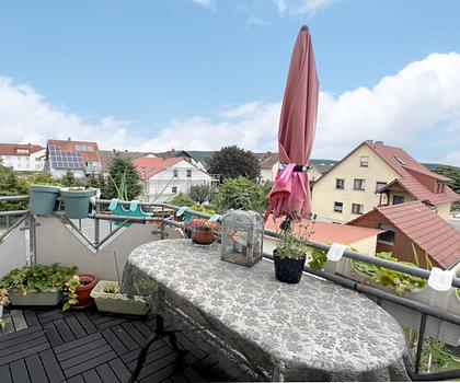 Schöne Maisonettewohnung im Dachgeschoss einer gepflegten Wohnanlage in Rattelsdorf