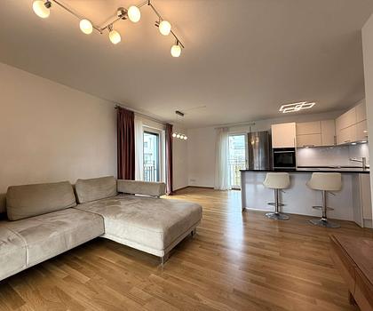 HEGERICH: Exklusive, teilmöblierte 3-Zimmer-Neubauwohnung mit Loggia in Nürnberg-Röthenbach