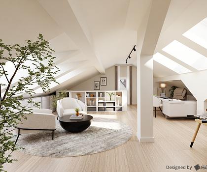 Traumhafter Ausblick von ganz oben - einzigartige Maisonette-Wohnung mit Gartenanteil