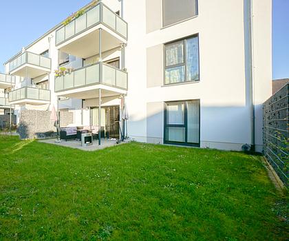 Ihr neues Zuhause mit Gartenidylle – stilvolle 4-Zimmer-Wohnung im Erdgeschoss