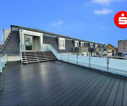 Maisonette-Wohnung mit atemberaubender Dachterrasse in Erlangen Ost!