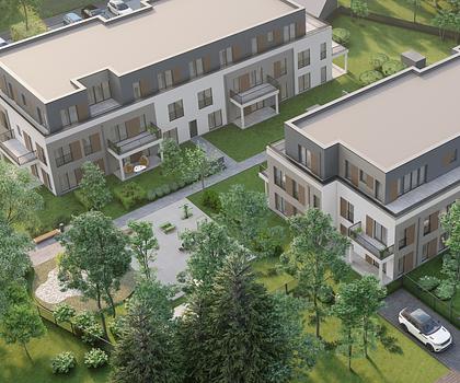 Charmantes 1-Zimmer-Penthouse mit zwei Terrassen