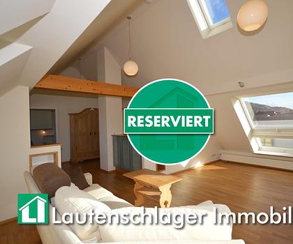 Gemütlich-lichtdurchflutet-schick!
Teil möblierte Dachgeschoss-Wohnung in Neumarkt