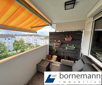 N-Röthenbach! Ruhig + zentral! Moderne 3-Zi.-Whg. mit EBK + Südbalkon!