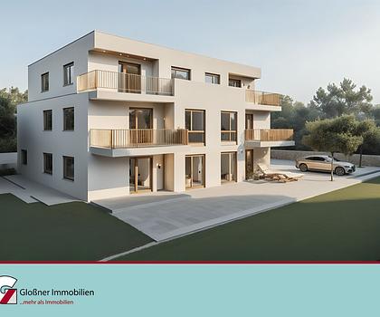 Baubeginn - Erdgeschoss mit Garten