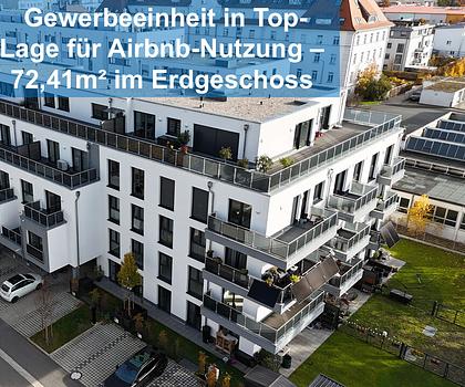 Gewerbeeinheit in Top-Lage für Airbnb-Nutzung – 72,41 m² im Erdgeschoss