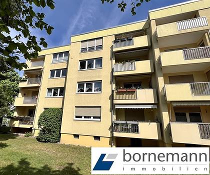 Mögeldorf-Ebensee, gefragte Lage! Vermietete 3-Zi.-ETW mit Südloggia + TG!