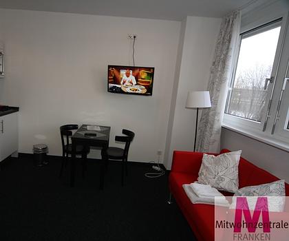 Apartment mit gehobener Komplettausstattung am Nürnberger Hafen