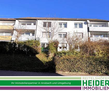 Kapitalanlage - vermietete 3 Zi. Eigentumswohnung mit Gartenanteil in ruhiger Wohnlage