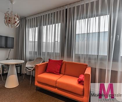 Apartment mit gehobener Komplettausstattung am Nürnberger Hafen