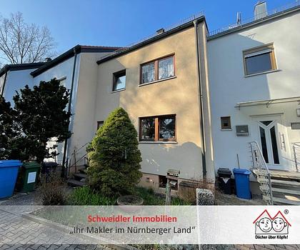 Ihr neues Zuhause? Reihenmittelhaus in Naturnähe auf einem Erbpacht-Grundstück in Fürth-Oberfürberg