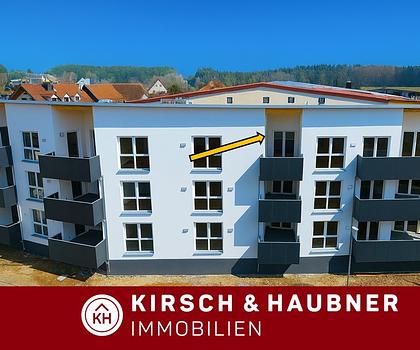 Neubau-Erstbezug! 3,5-Zimmer-Wohnung mit kleinem Büro
 Seubersdorf - Zentral