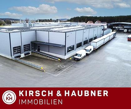 Neuwertige Produktionsfläche mit Kränen und Büroflächen,
  Postbauer-Heng