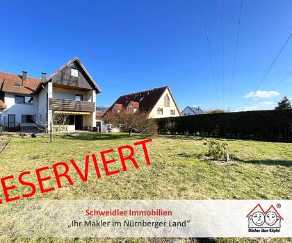 Über 200 m² Wohnfläche! XL-Doppelhaushälfte mit großem Garten und Garage in Schnaittach