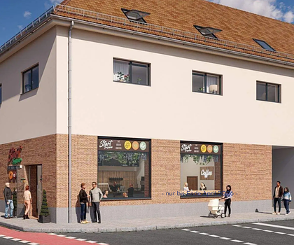 Neubau-Gewerbefläche (ca. 77 qm) in Bamberg