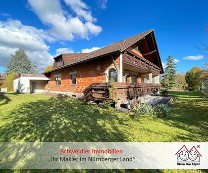 Immobilie im Rohbau: XXL-Einfamilienhaus mit Doppelgarage und schönem Grundstück in Obermichelbach