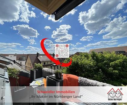 WOW!!! Traumhafte 3,5-Zimmer-Maisonette-Wohnung mit toller Ausstattung und Stellplatz in Nürnberg