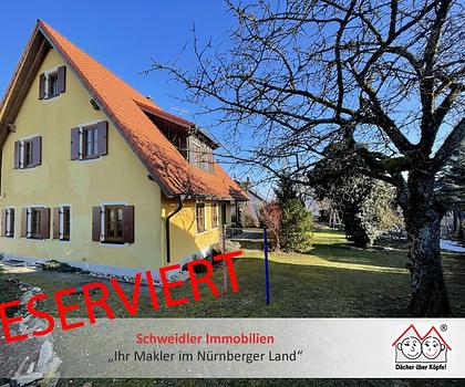 Ankommen & Wohlfühlen: TOP gepflegtes Einfamilienhaus mit herrlichem Garten & Garage in Gräfenberg