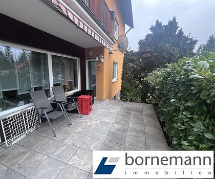 N-Kornburg! Schöne 4-Zi.-Wohnung mit Südterrasse, Garten, 2 Kellerräume + Garage!