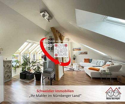 WOW!!! Traumhafte 3,5-Zimmer-Maisonette-Wohnung mit toller Ausstattung und Stellplatz in Nürnberg