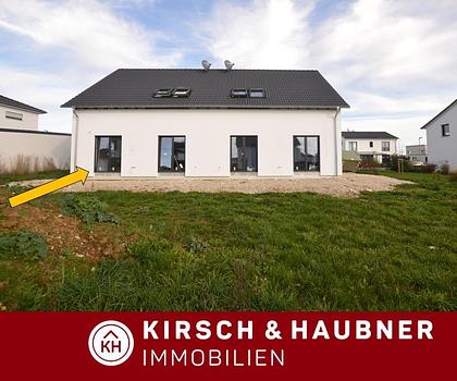 Neubau-Erstbezug! Doppelhaushälfte mit 3 großen Schlafzimmern,
Deining