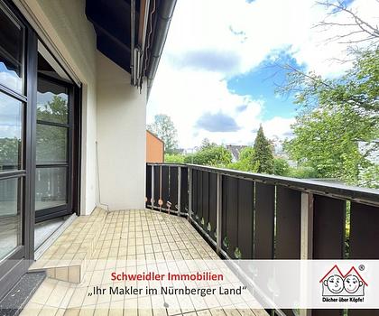 Fairer Preis! Renovierungsbedürftige 2-Zimmer-Wohnung mit Balkon in Rückersdorf