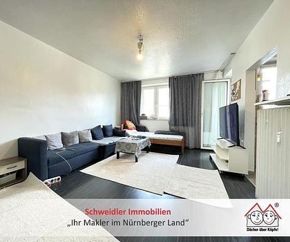 Attraktive Kapitalanlage! Vermietete 2-Zimmer-Wohnung mit Balkon in Nürnberg-Muggenhof