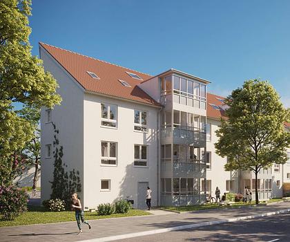 3-Zimmer-Wohnung Neubau Bibert living in Oberasbach