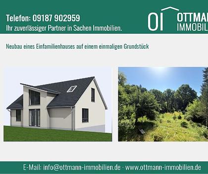 Einmalig TRAUMHAFTES Grundstück - NEUBAU eines Einfamilienhauses