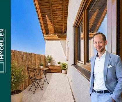 Oben wohnen, zentral leben: Clever geschnittene 3-Zimmer-DG-Wohnung im 2. Stock in Wendelstein